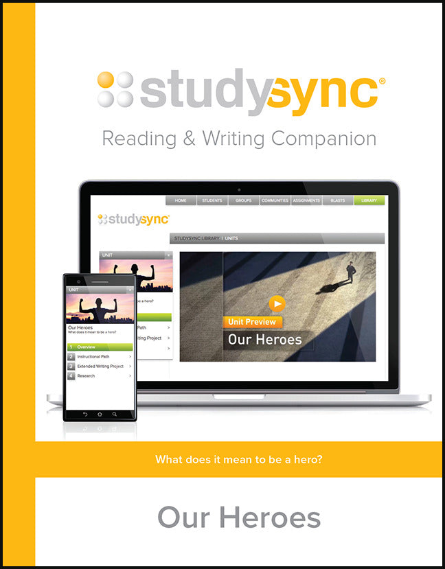 Studysync Grade 6 Reading & Writing Companion Unit 4
