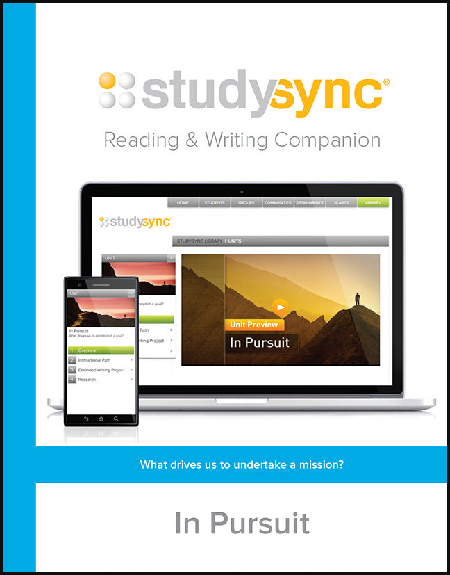 Studysync Grade 7 Reading & Writing Companion Unit 1