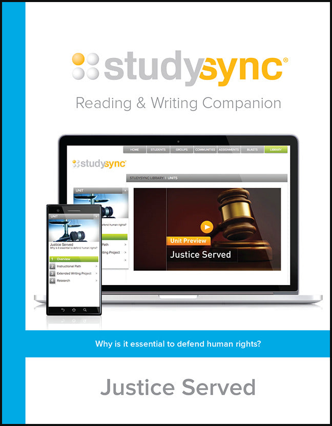Studysync Grade 7 Reading & Writing Companion Unit 3