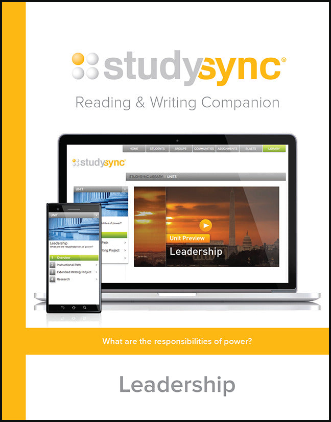 Studysync Grade 9 Reading & Writing Companion Unit 2
