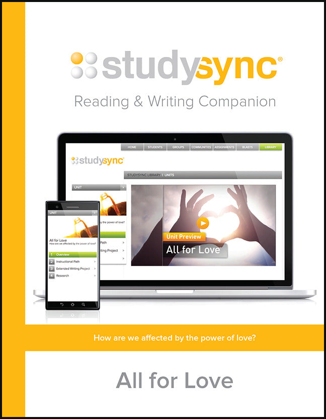 Studysync Grade 9 Reading & Writing Companion Unit 4