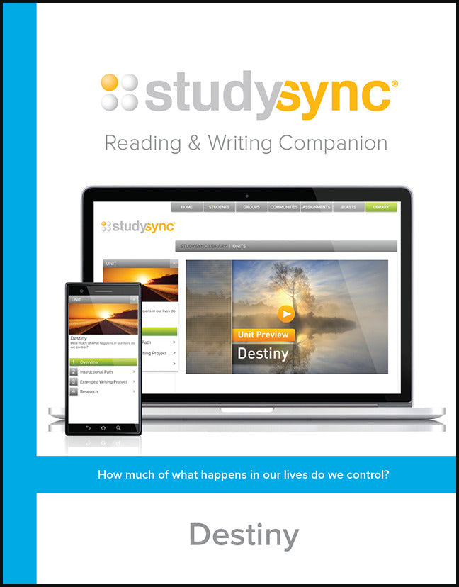 Studysync Grade 10 Reading & Writing Companion Unit 1