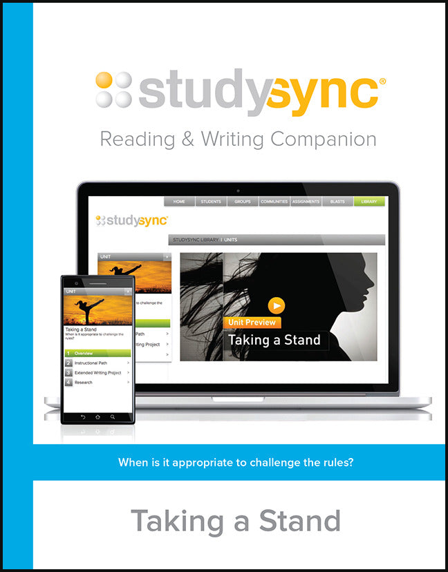 Studysync Grade 10 Reading & Writing Companion Unit 2
