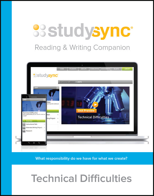 Studysync Grade 10 Reading & Writing Companion Unit 3