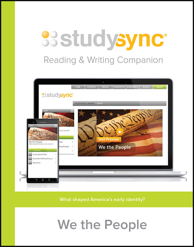 Studysync Grade 11 Reading & Writing Companion Unit 1