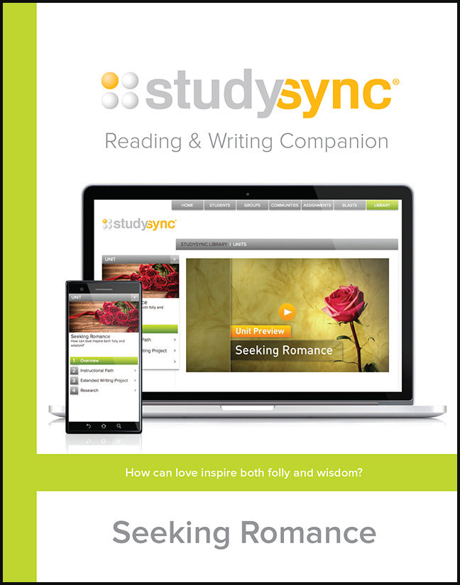 Studysync Grade 11 Reading & Writing Companion Unit 4