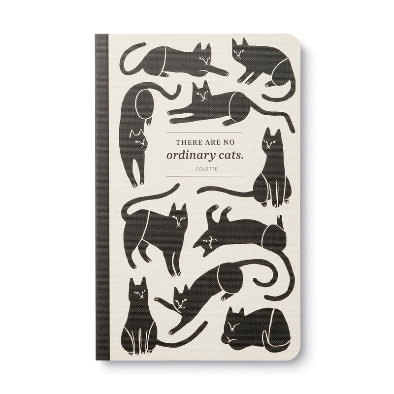 Write Now Journal: "There are no ordinary cats." -Colette