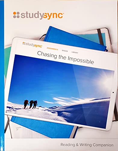 Studysync Core Ela Grade 7 Reading & Writing Companion Unit 3