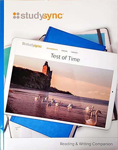 Studysync Core Ela Grade 7 Reading & Writing Companion Unit 5