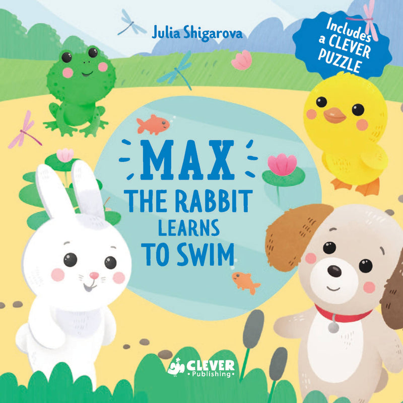 Max The Rabbit Learns To Swim