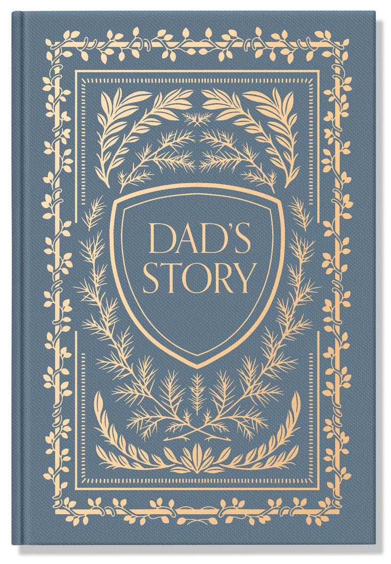 Dad's Story Journal (Linen Hardcover)