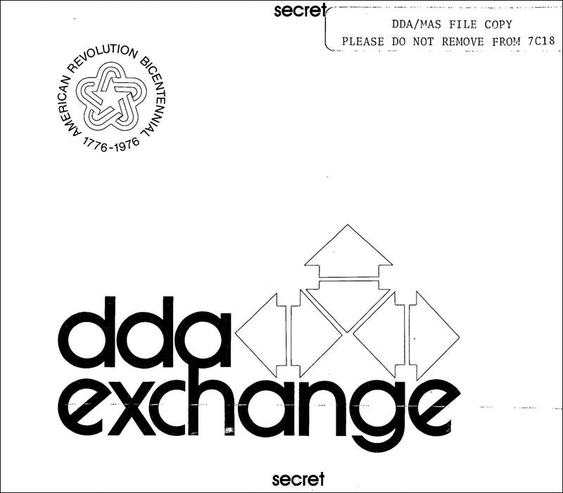 DDA Exchange: Excerpts from the CIA's Internal Newsletter