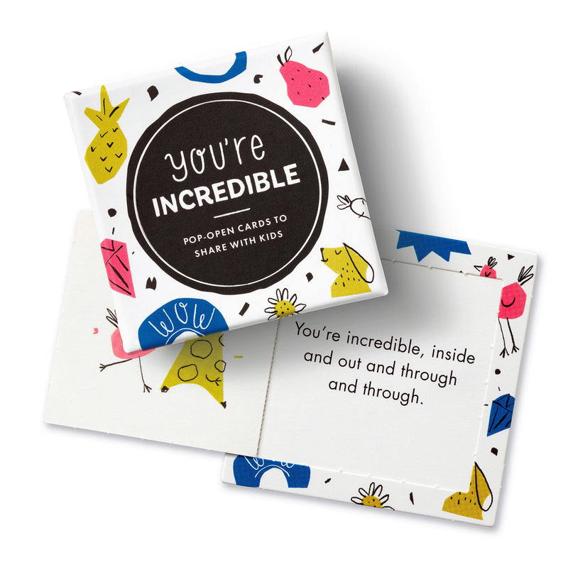 ThoughtFulls for Kids: You're Incredible: Pop-Open Cards to Share with Kids