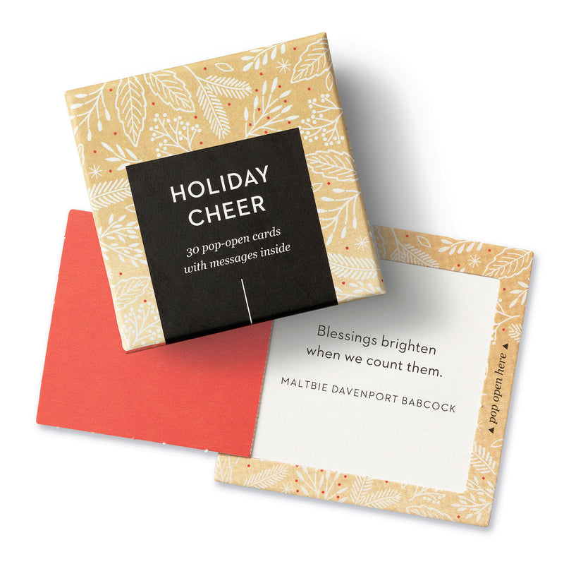 ThoughtFulls: Holiday Cheer: 30 Pop-Open Cards with Messages Inside