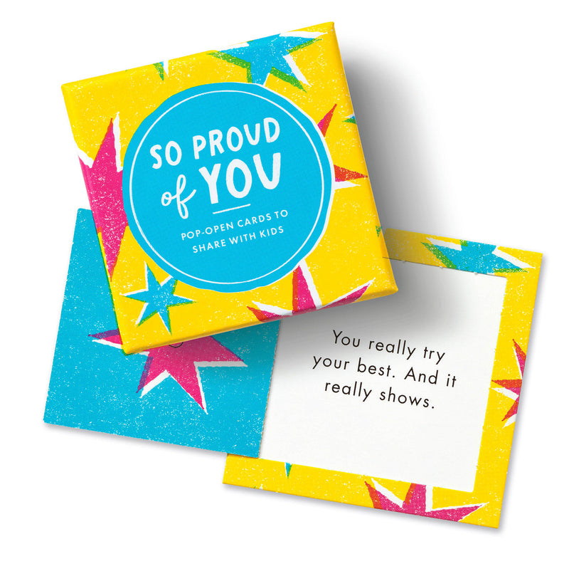 ThoughtFulls for Kids: So Proud Of You: Pop-Open Cards to Share with Kids