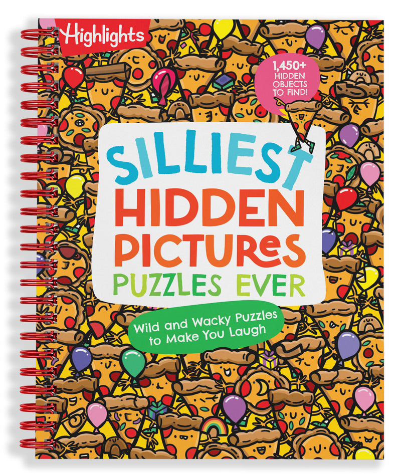Silliest Hidden Pictures Puzzles Ever: Search-and-Find Book for Kids 6 and Up with Over 1,000 Hidden Objects, Road Trip Games, Silly Jokes and Riddles for Hours of Fun