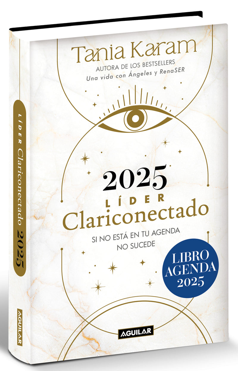 Libro Agenda. Líder clariconectado 2025 / Agenda Book. A Life With Angels 2025