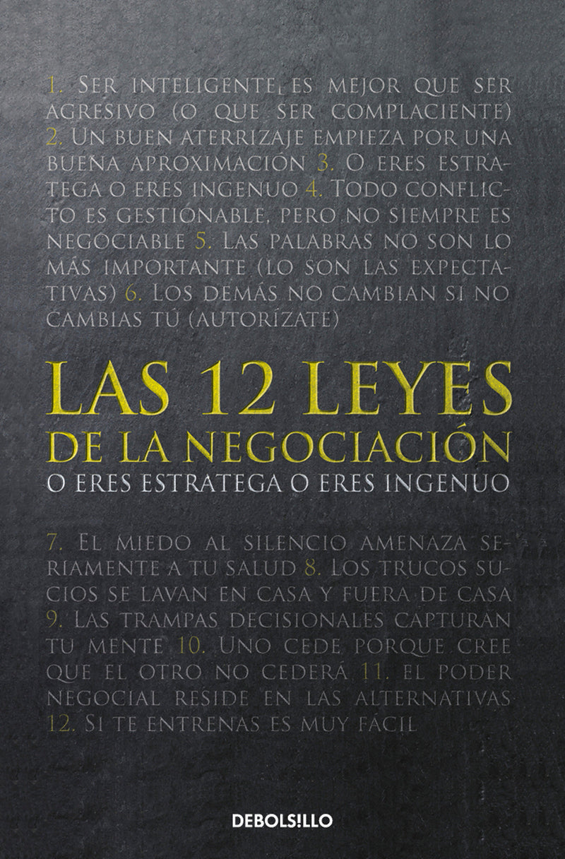 Las 12 leyes de la negociación / The 12 Laws of Negotiation