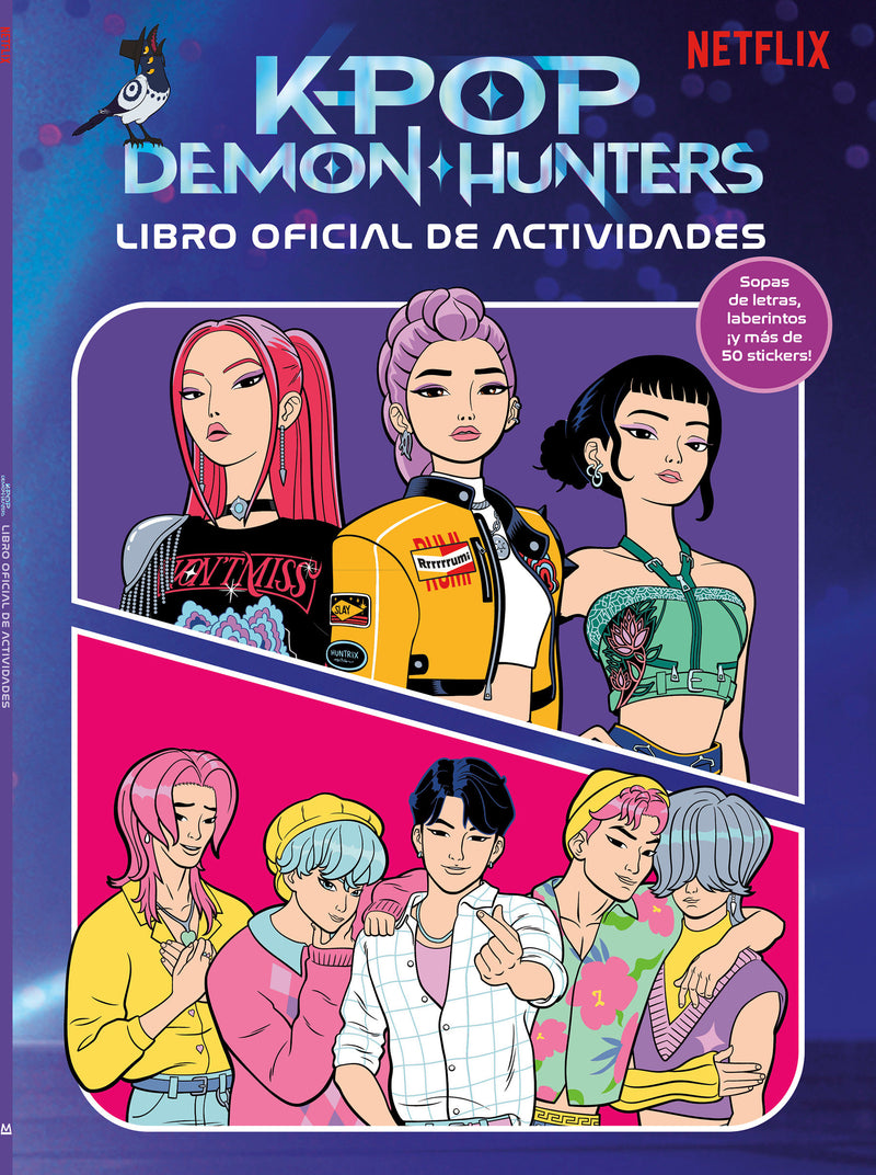 K-Pop Demon Hunters: libro oficial de actividades / K-Pop Demon Hunters: Official Activity Book