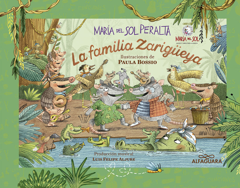 La familia Zarigüeya a una sola voz / The Opossum Family in One Voice