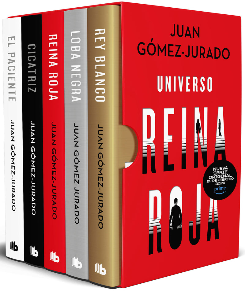 Estuche Universo Reina Roja (Edición cantos pintados) / Red Queen Universe Boxed Set (Sprayed Edges Edition)