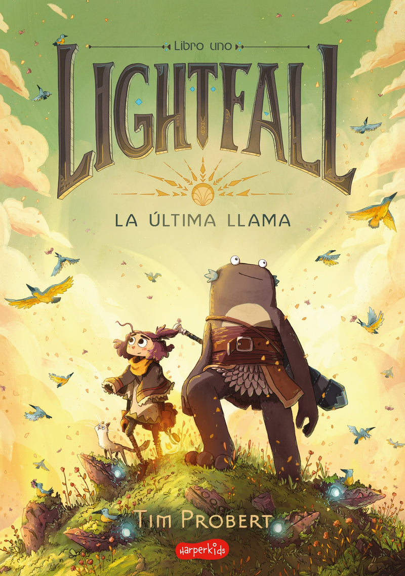 Lightfall. La última llama (Lightfall: The Girl & the Galdurian): A Graphic Novel