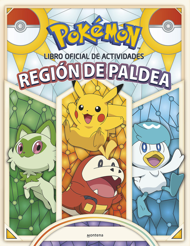 Pokémon libro oficial de actividades - Región de Paldea / Pokémon the Official Activity Book of the Paldea Region