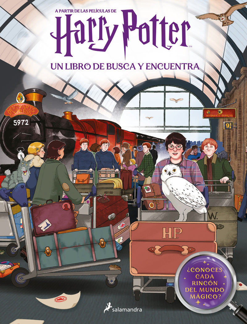 Harry Potter. Busca y encuentra / Where in the Wizarding World? An Official Harry Potter Search-and-Find Book