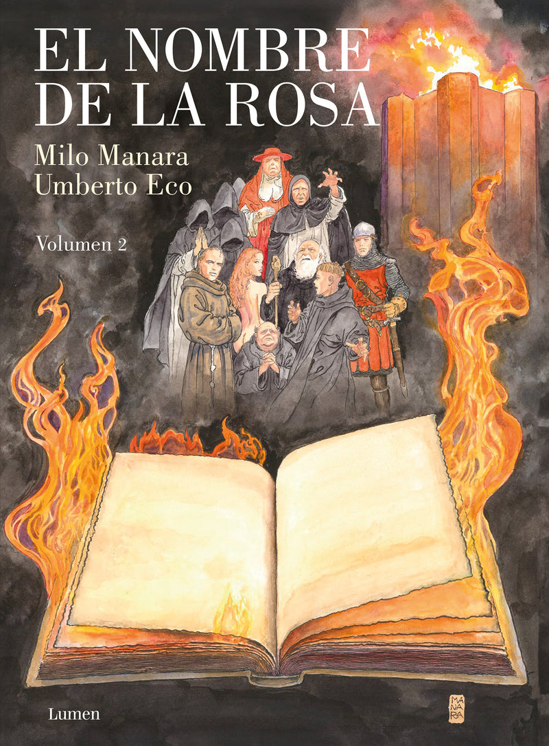 El nombre de la rosa. La novela gráfica / The Name of the Rose