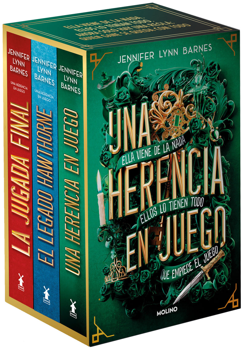 Estuche Una herencia en juego (Una herencia en juego / El legado Hawthorne / La jugada final) / The Inheritance Games Boxed Set