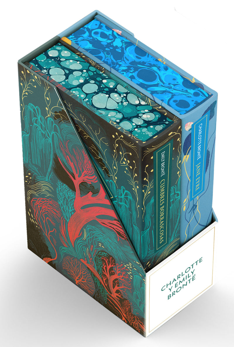 Estuche hermanas Brontë edición cantos pintados (Cumbres borrascosas y Jane Eyre) / Brontë Sisters Box Set Sprayed Edges (Wuthering Heights and Jane Eyre)
