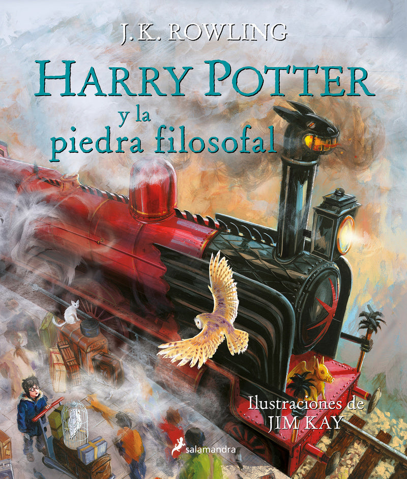 Harry Potter y la piedra filosofal: Edición de lujo totalmente ilustrada a color / Harry Potter and the Sorcerer's Stone: The Illustrated Edition