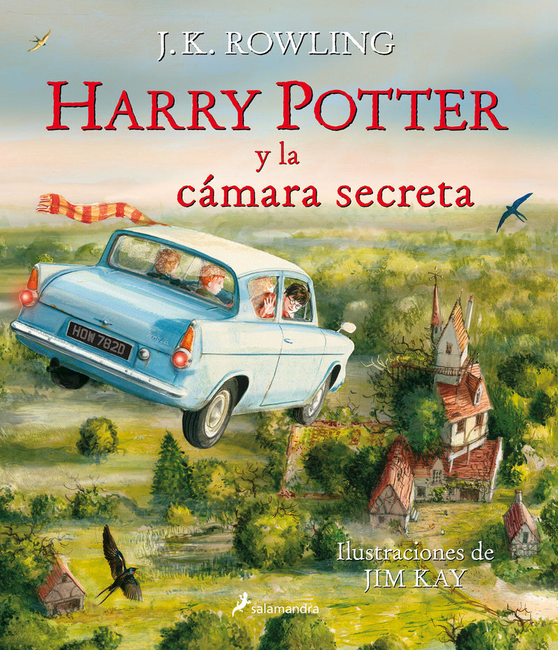 Harry Potter y la cámara secreta: Edición de lujo totalmente ilustrada a color / Harry Potter and the Chamber of Secrets: The Illustrated Edition