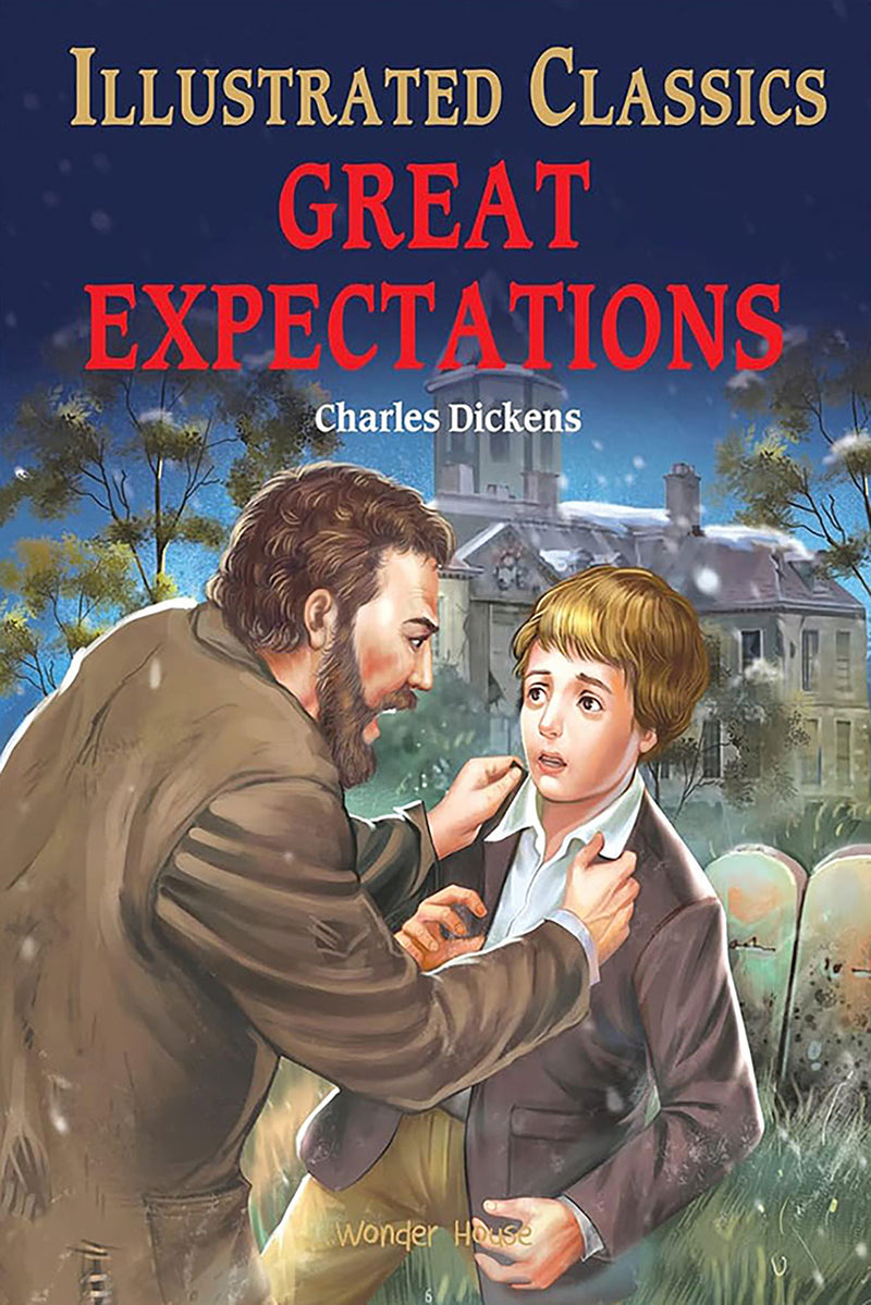 Great Expectations : Illustrated Abridged Children Classic English Novel with Review Questions