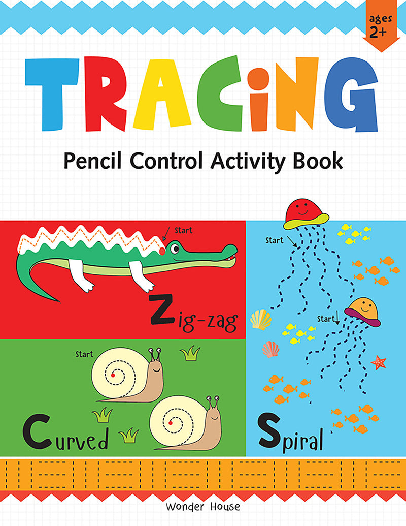 Preschool Activity Book: Tracing - Pencil Control Activity Book For Kids
