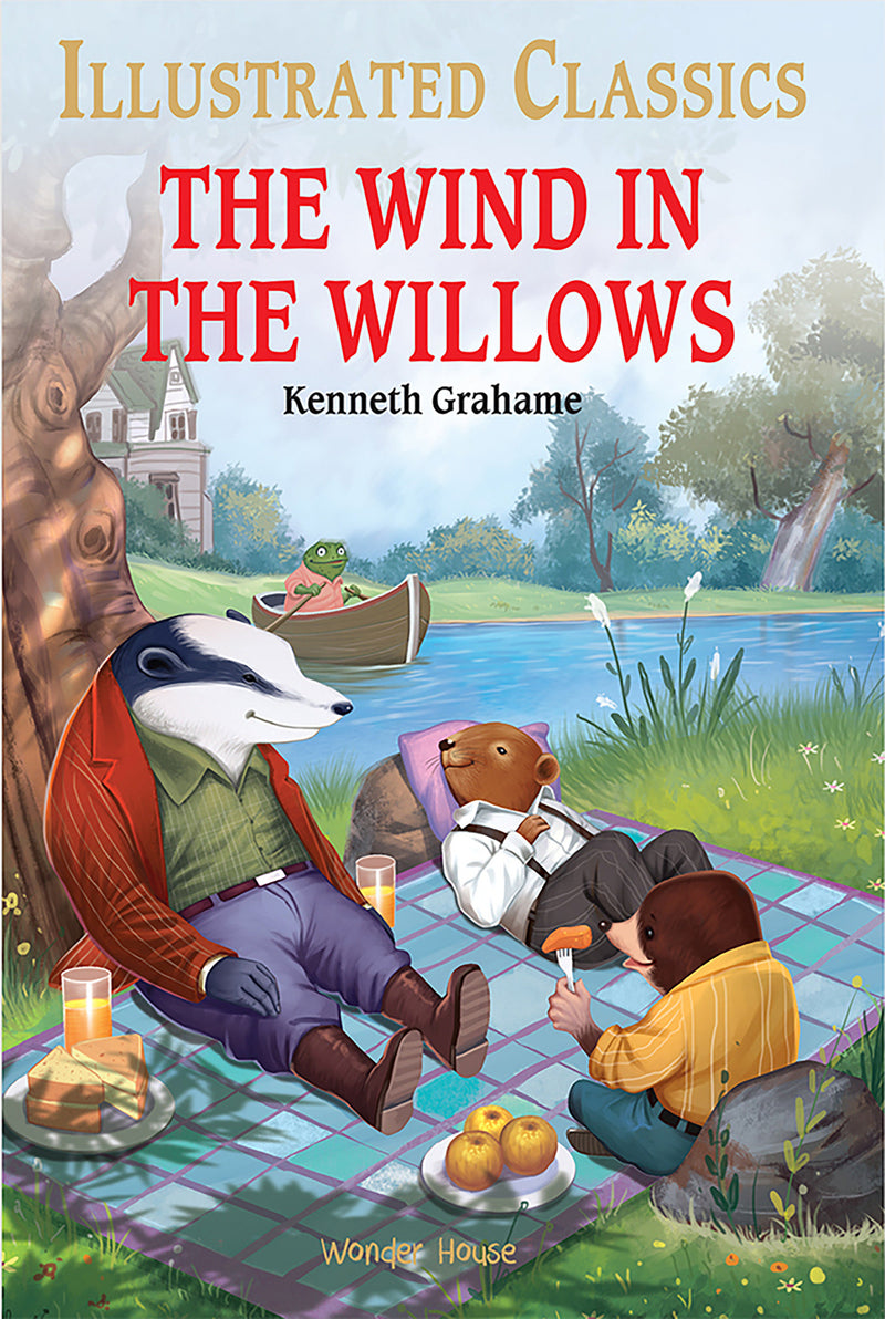 Wind in the Willows : Illustrated Abridged Children Classic English Novel with Review Questions , The