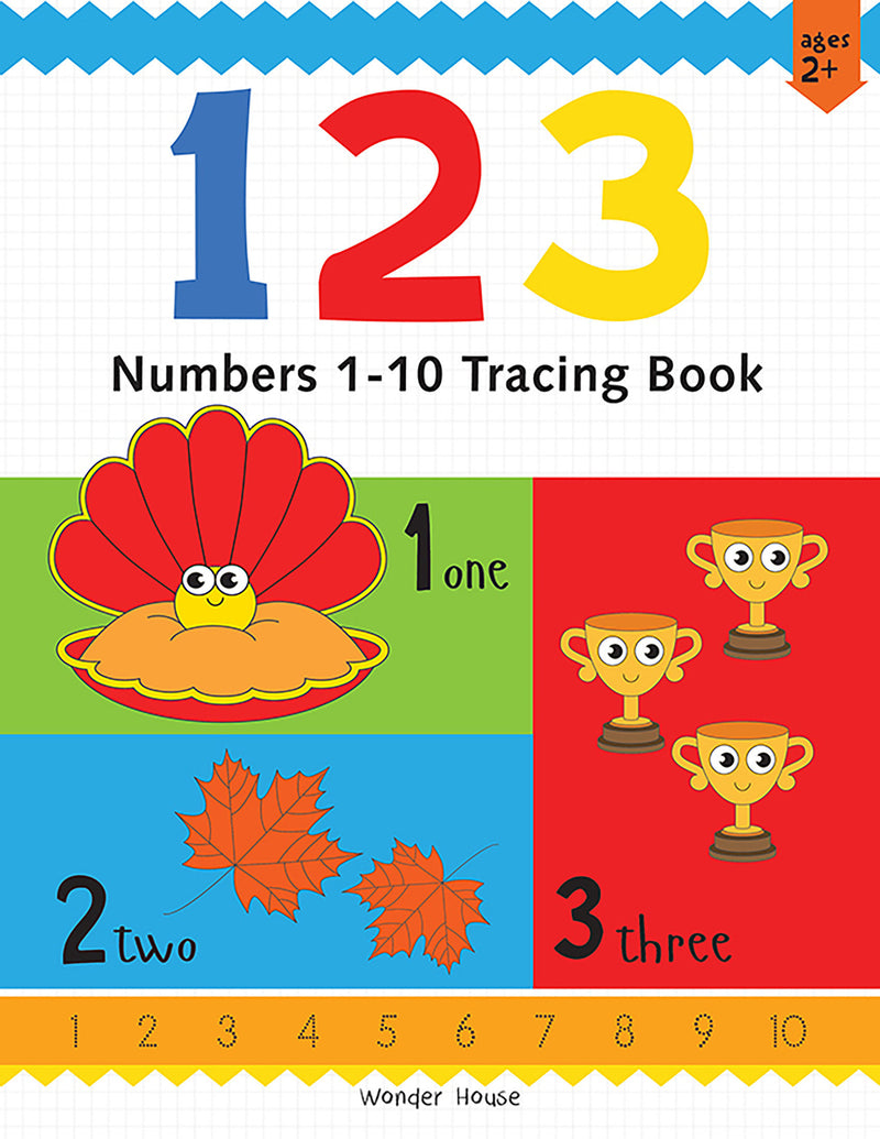 Preschool Activity Book: 123 - Numbers 1-10 Tracing Book For Kids
