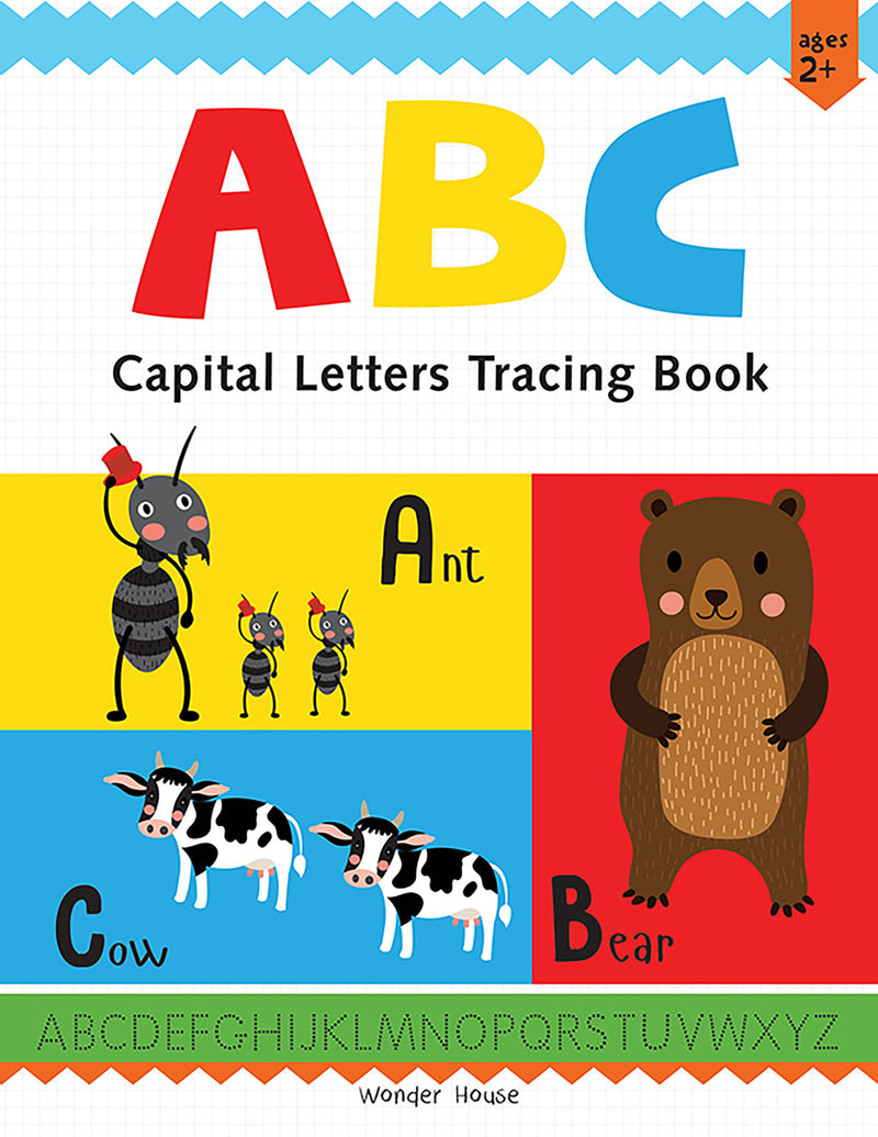 Preschool Activity Book: ABC - Capital Letters Tracing Book For Kids