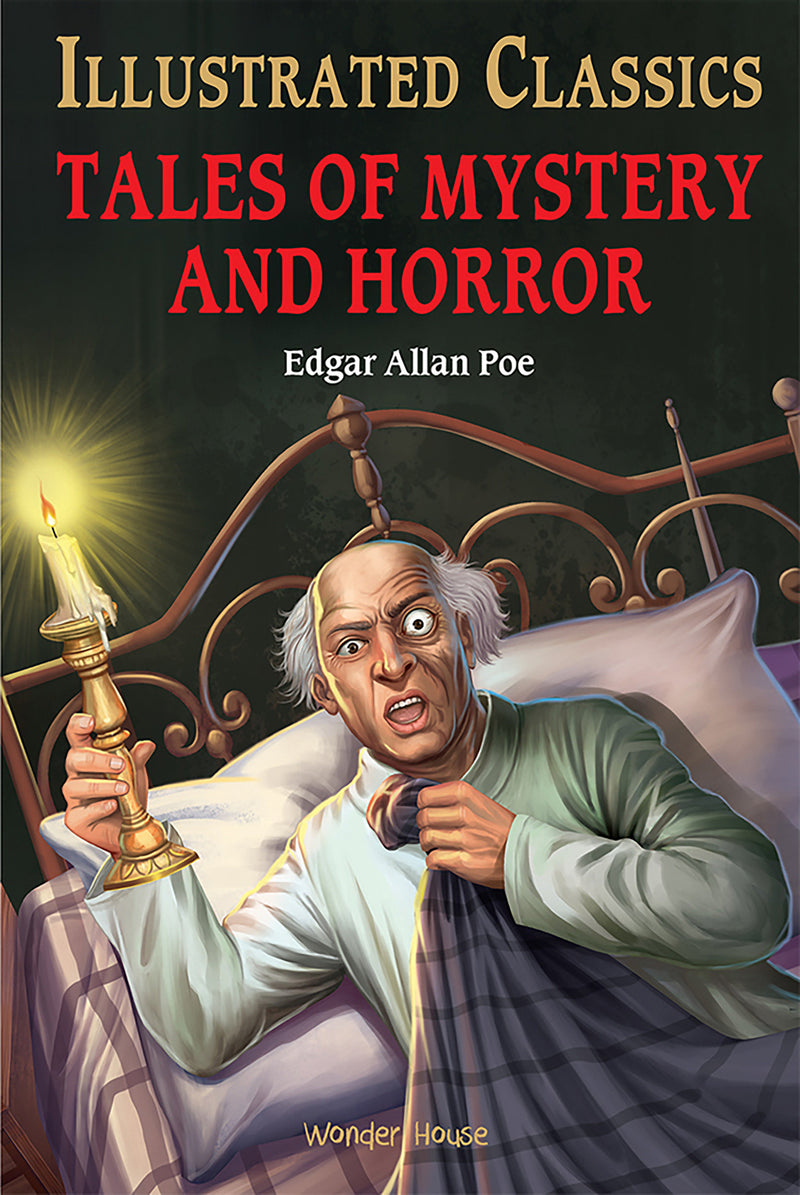 Tales of Mystery and Horror for Kids : illustrated Abridged Children Classics English Novel with Review Questions