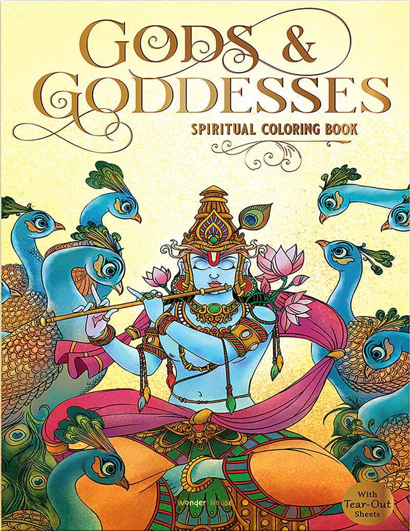 Gods and Goddesses - Spiritual Coloring Book