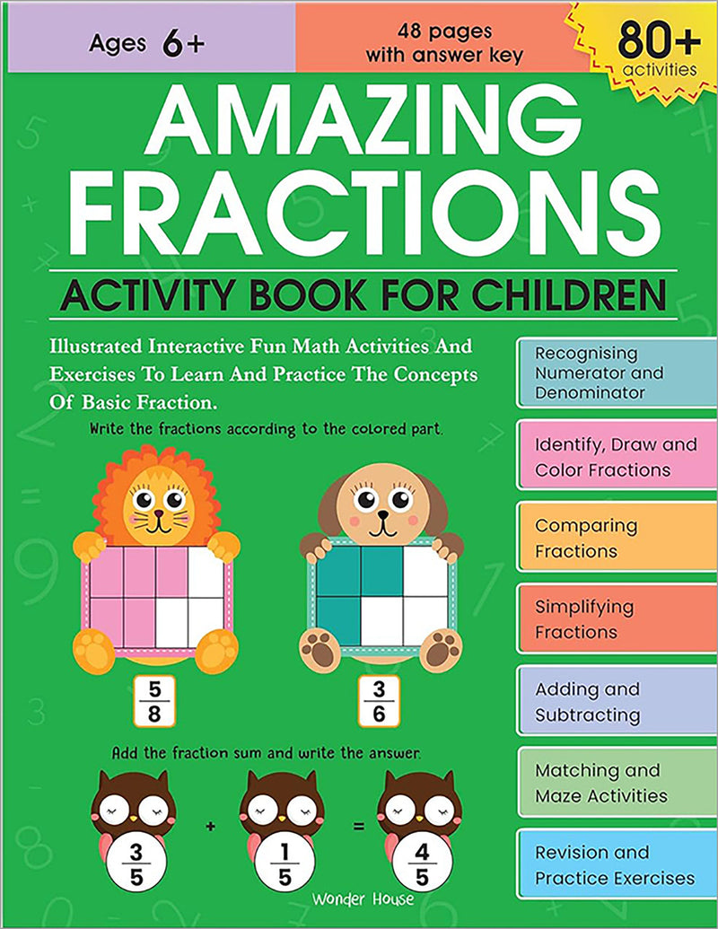 Amazing Fractions : Activity Book for Children