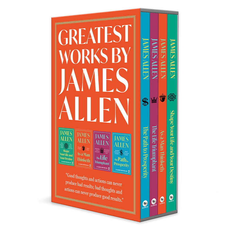Greatest Works by James Allen (Set of 4 Books)