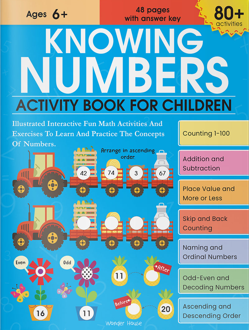 Knowing Numbers Activity Book For Children