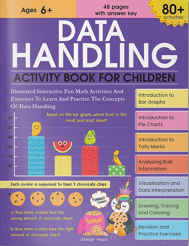 Data Handling Activity Book For Kids
