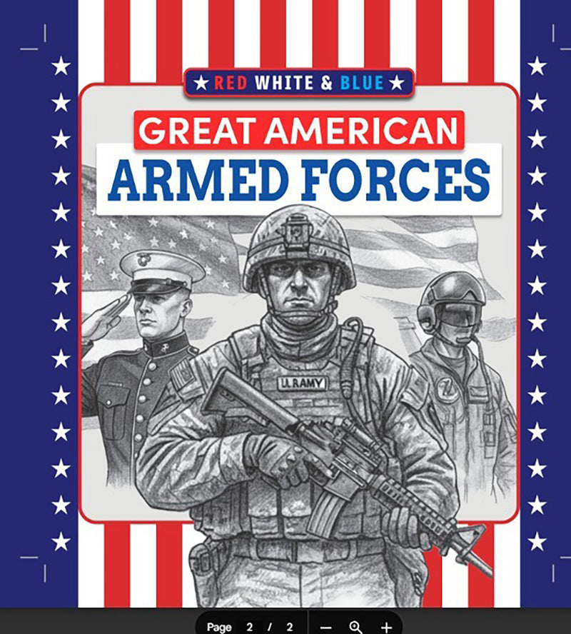 Red, White and Blue: Great American Armed Forces