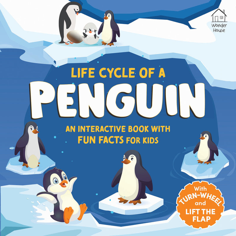Life Cycles of a Penguin - with Flaps and Turn the Wheel