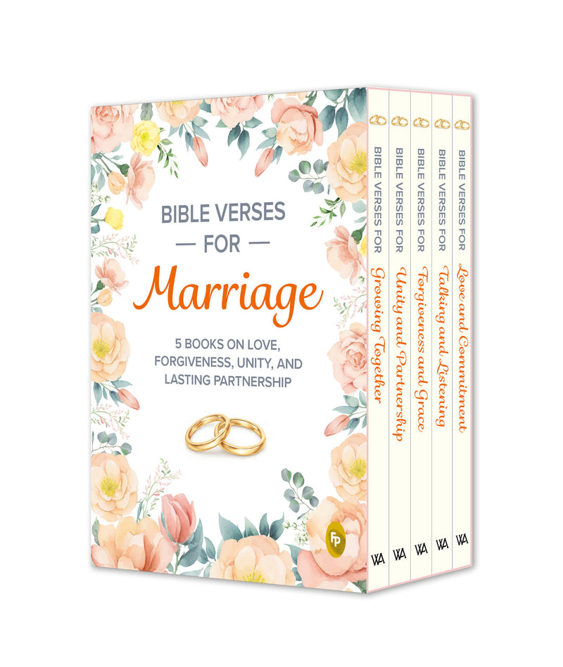 Bible Verses for Marriage: 5 Books on Love, Forgiveness, Unity, and Lasting Partnership