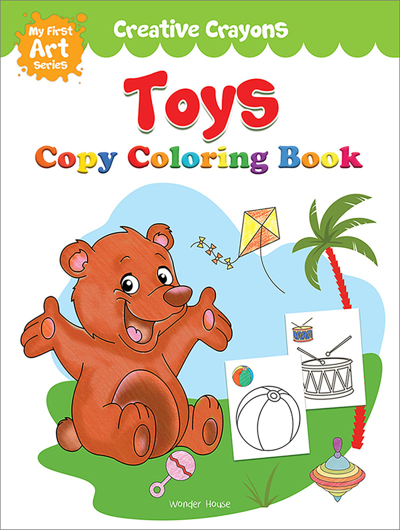Colouring Book of Toys: Creative Crayons Series - Crayon Copy Colour Books