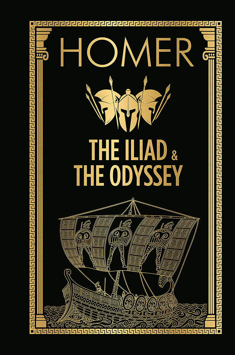 HOMER: The Iliad & the Odyssey (Deluxe Hardbound Edition)