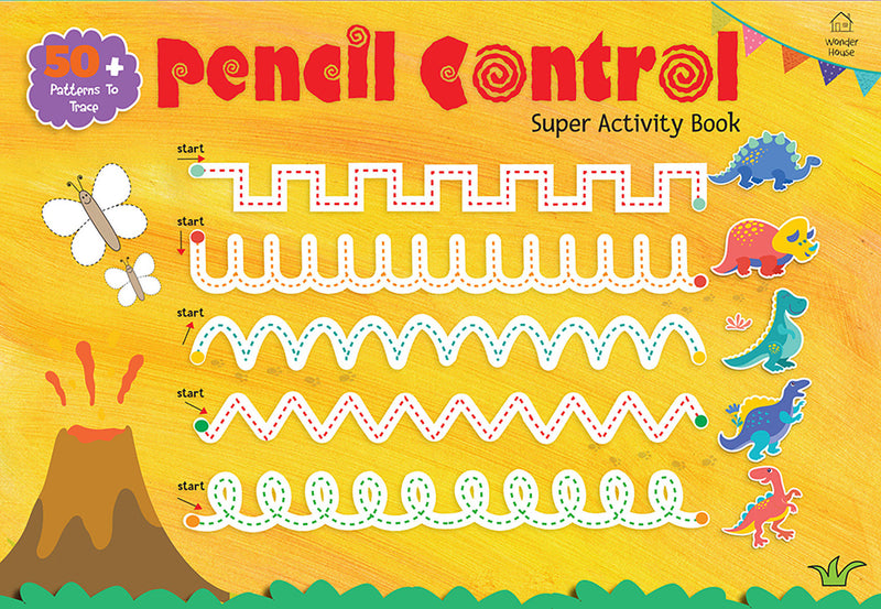 Pencil Control Super Activity Book : Activity Book for children